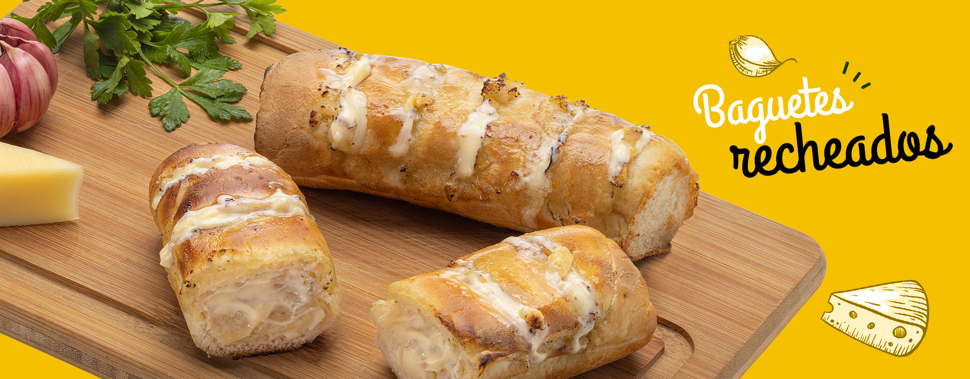 Banner Mencucini Baguete Recheado Tradicional